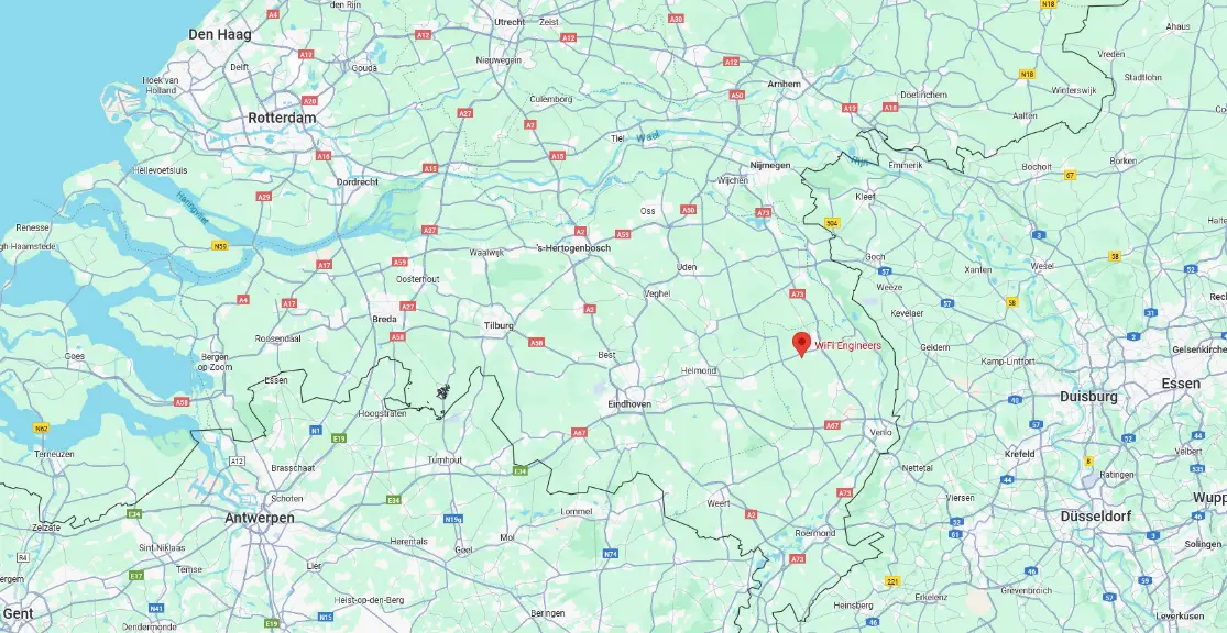 Vestiging locatie WiFi engineers